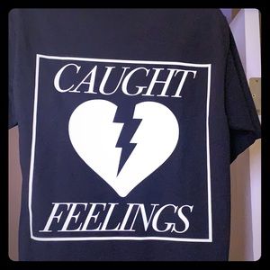 Caught feelings tee